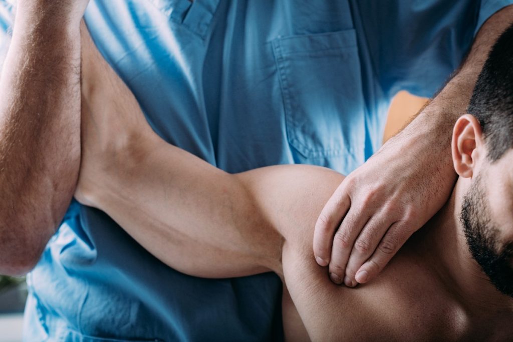Shoulder Sports Massage Physical Therapy